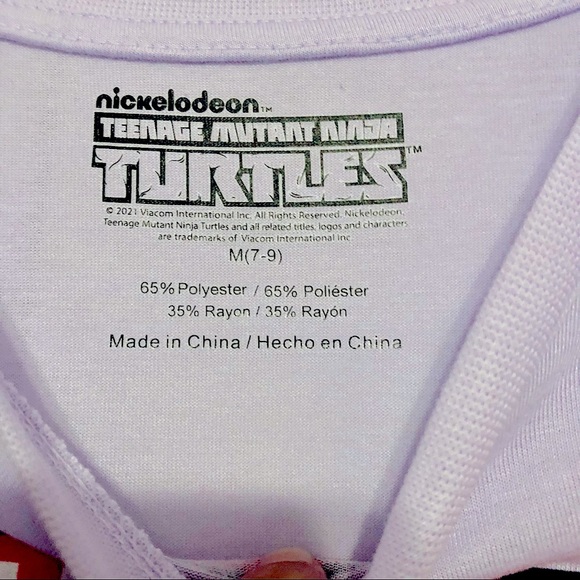 Teenage Mutant Ninja Turtles 1987 Graphic Tee Shirt for Women’s / Juniors - Picture 5 of 5